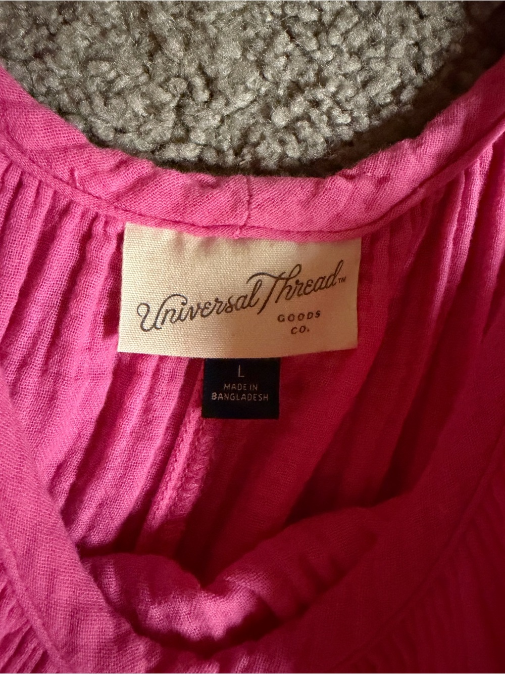 Universal Thread Hot Pink Halter Maxi Dress - Picture 3 of 3